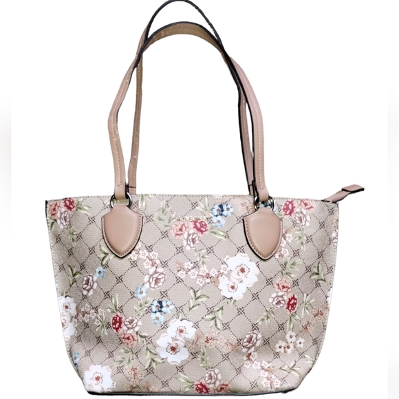Nine West Handbags - Nine West Women's Payton Small  Logofloral Tote Purse